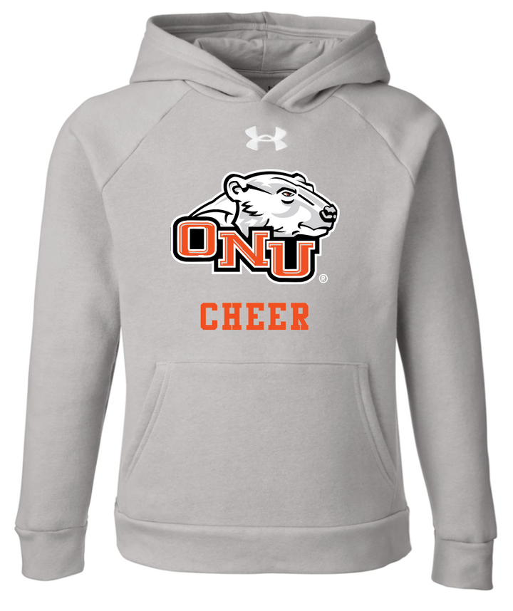 ONU Cheer Athletic 50/50 Under Armour Fleece Hooded Sweatshirt - Youth
