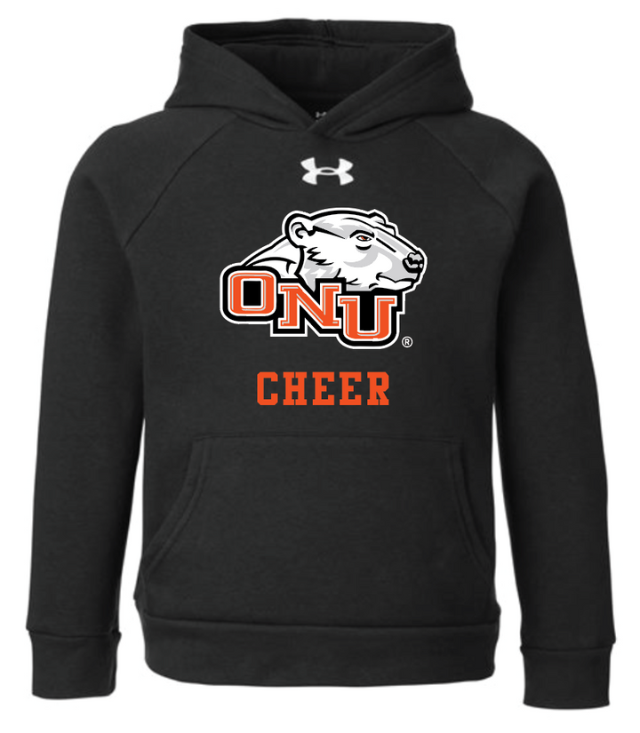 ONU Cheer Athletic 50/50 Under Armour Fleece Hooded Sweatshirt - Youth
