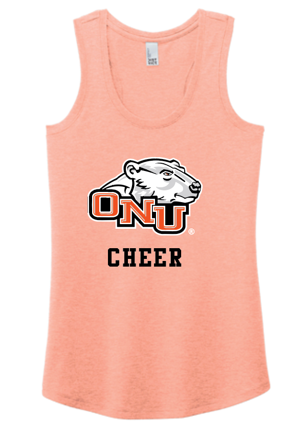 ONU Cheer Women's Racerback Triblend Tank