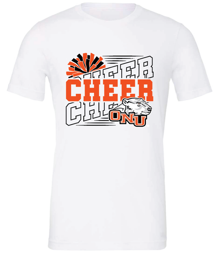 ONU Cheer Repeated Triblend Shirt - Adult & Youth