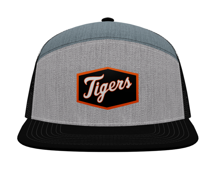 6-Panel Tigers Patch Flat Billed Hat