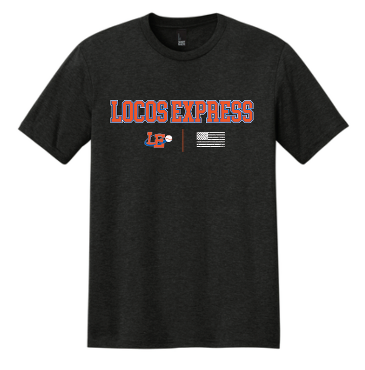 Locos Express District Triblend Shirt - Youth & Adult