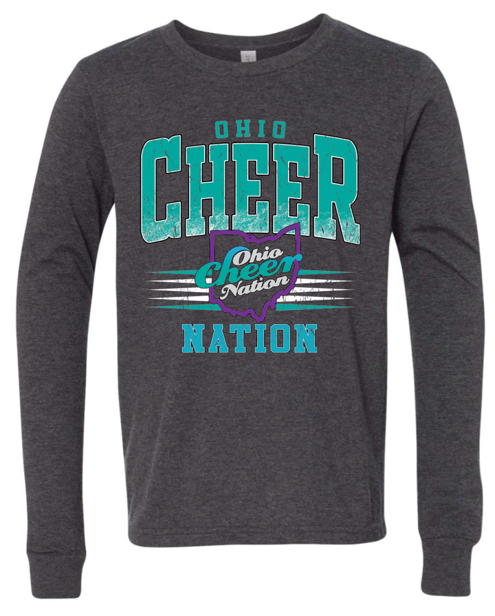 Ohio Cheer Nation Athletic Bella Long Sleeve - Youth