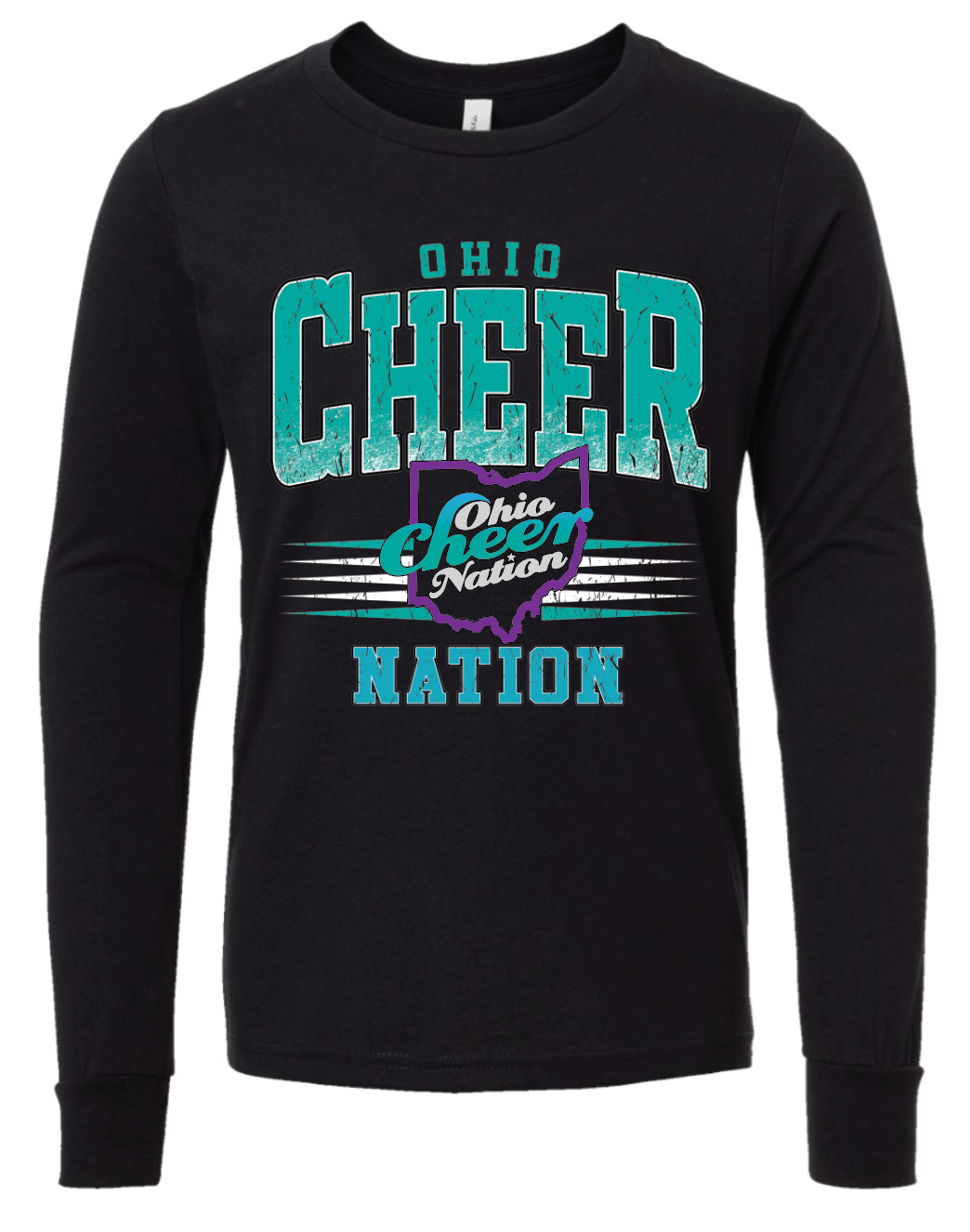 Ohio Cheer Nation Athletic Bella Long Sleeve - Youth