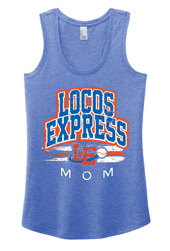 Locos Express District Women's Triblend Tank