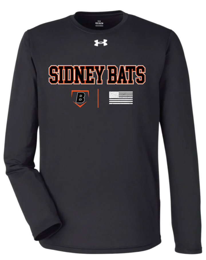 Sidney Bats Baseball Under Armour Tech Long Sleeve Tee - Men's