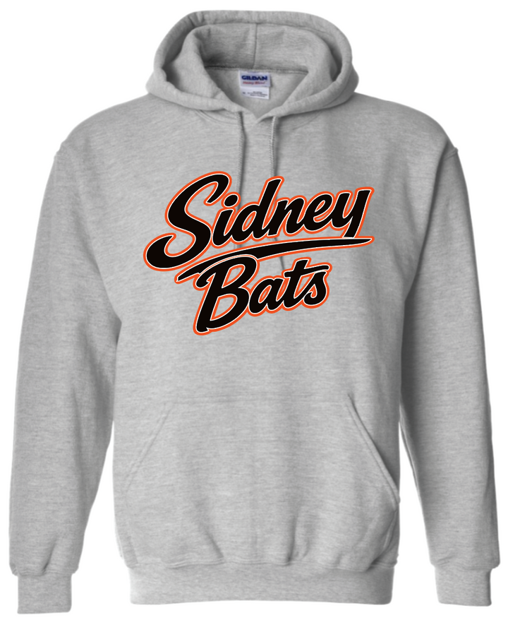 Sidney Bats 50/50 Gildan Hooded Sweatshirt - Adult and Youth