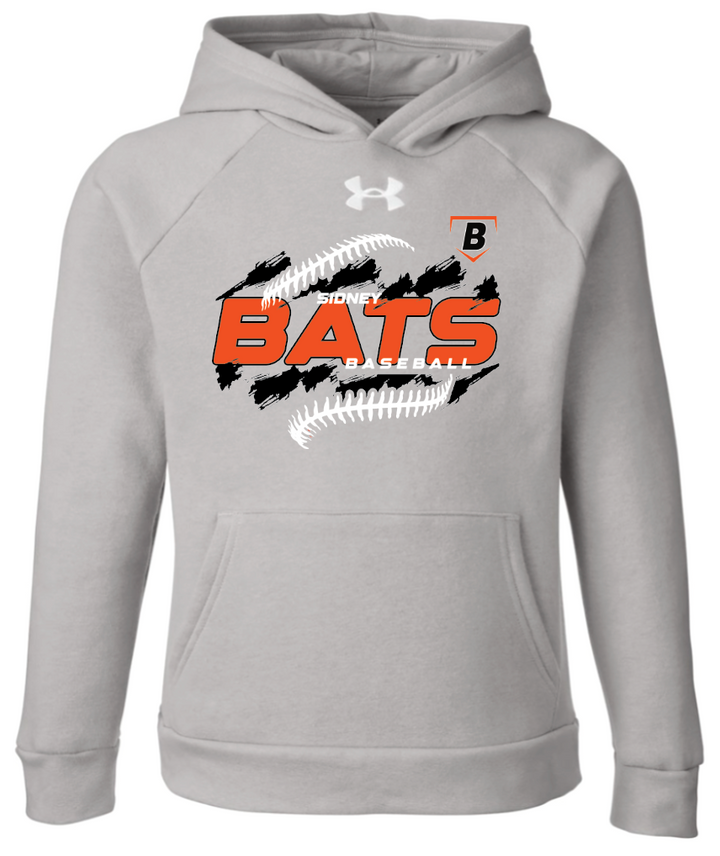 Sidney Bats Under Armour Fleece Hooded Sweatshirt - Youth