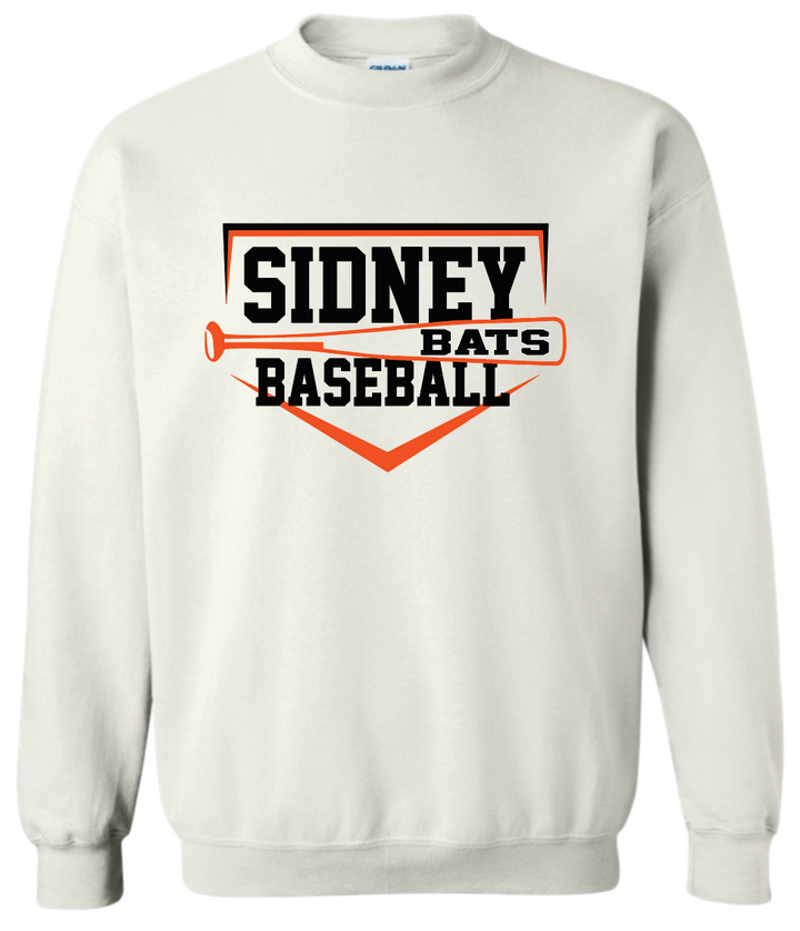 Sidney Bats 50/50 Gildan Crewneck - Adult and Youth