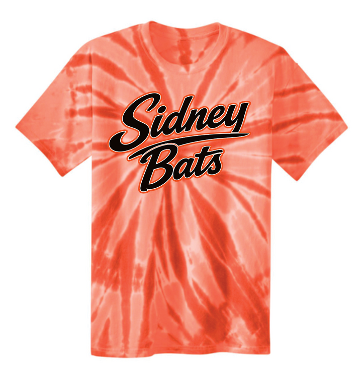 Sidney Bats Port & Co Tie-Dye Tee - Adult & Youth