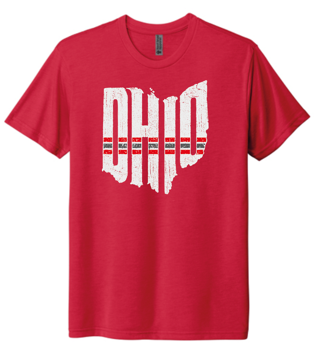 Ohio Next Level Triblend Heather Red- Youth and Adult