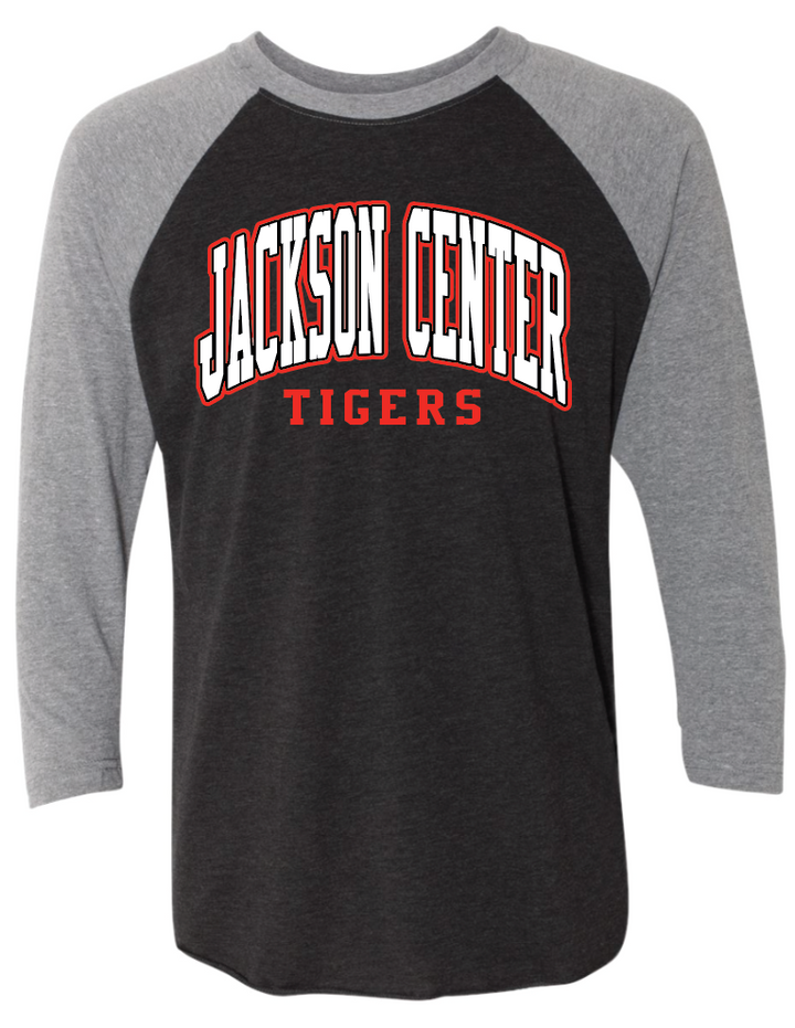 Jackson Center Athletic Raglan Triblend - Adult