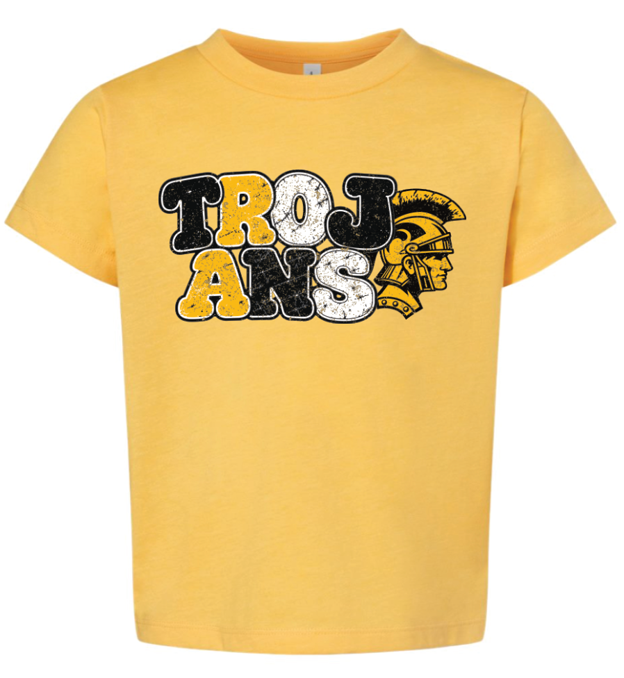 Trojans Bella Triblend Tee - Toddler