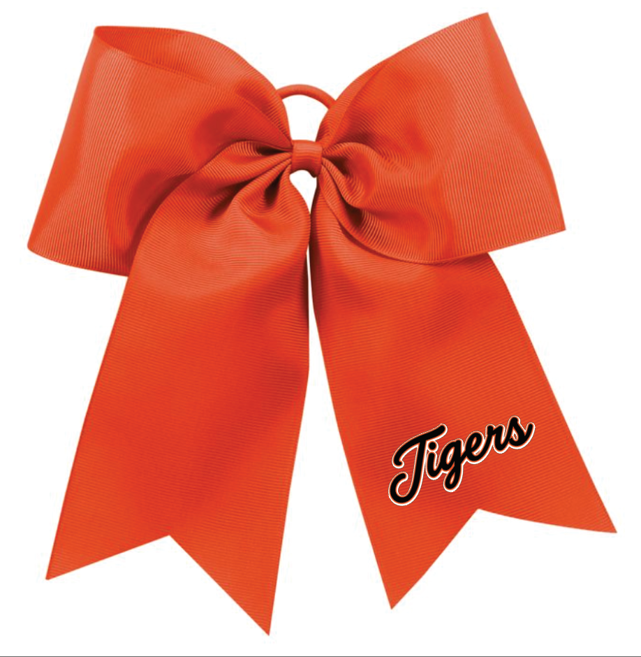 Tigers Cheer Bow