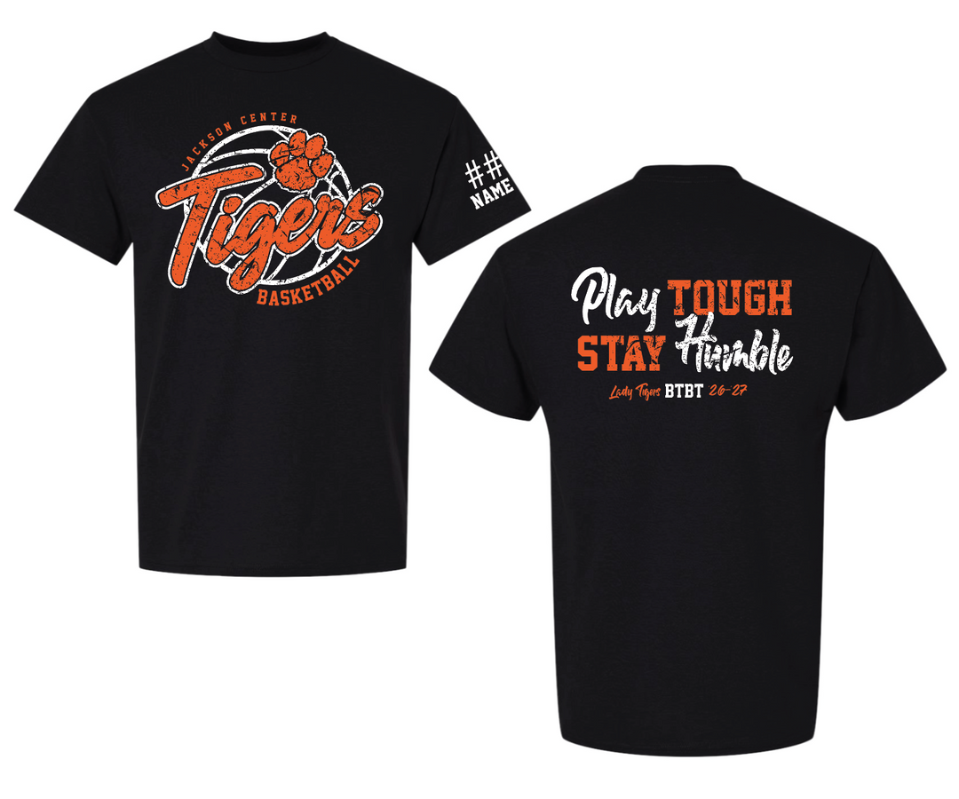 Girls Basketball '26 50/50 Cotton Shirt - Youth & Adult