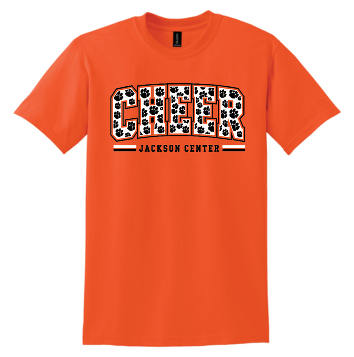 Cheer Parents '26-'27 Block Paw Design 50/50 Shirt