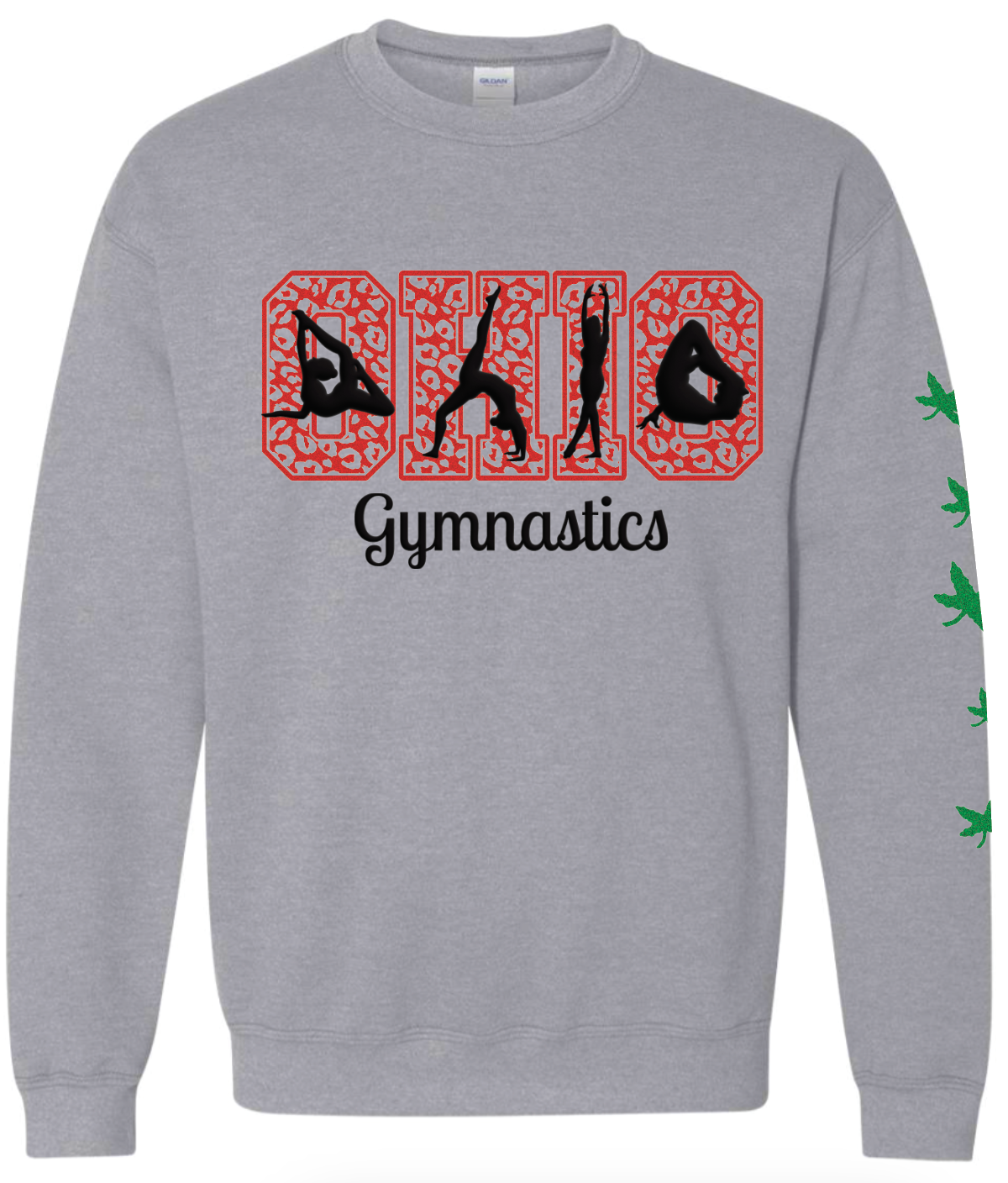 Ohio Gymnastics Adult Gildan Crewneck