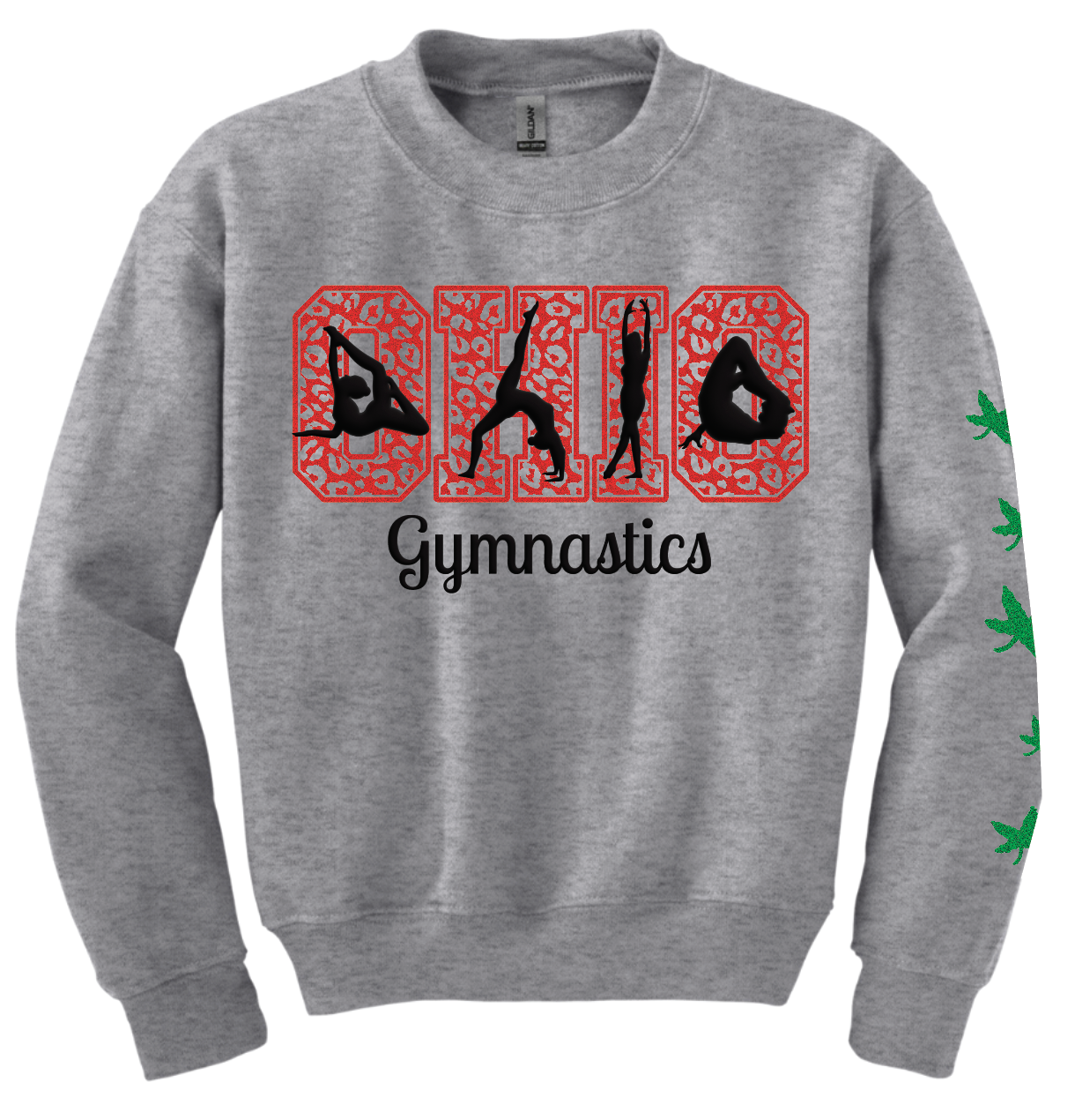 Ohio Gymnastics Youth Gildan Crewneck