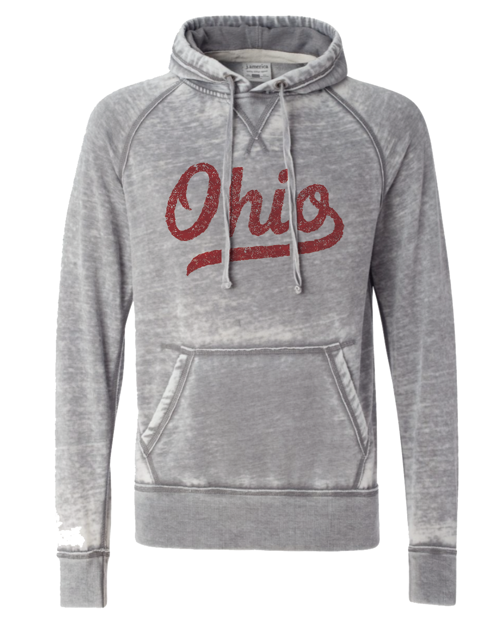 Sublimated Scarlet Ohio Hoodie