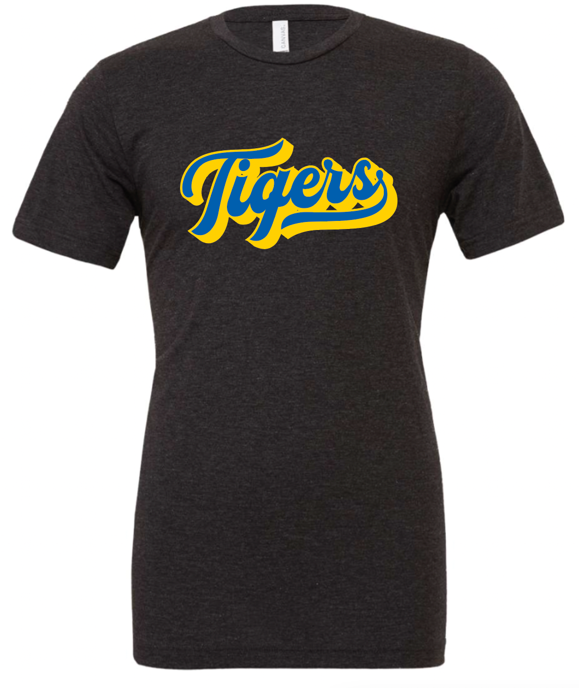 Tigers Tee (Blue and Gold)- Adult