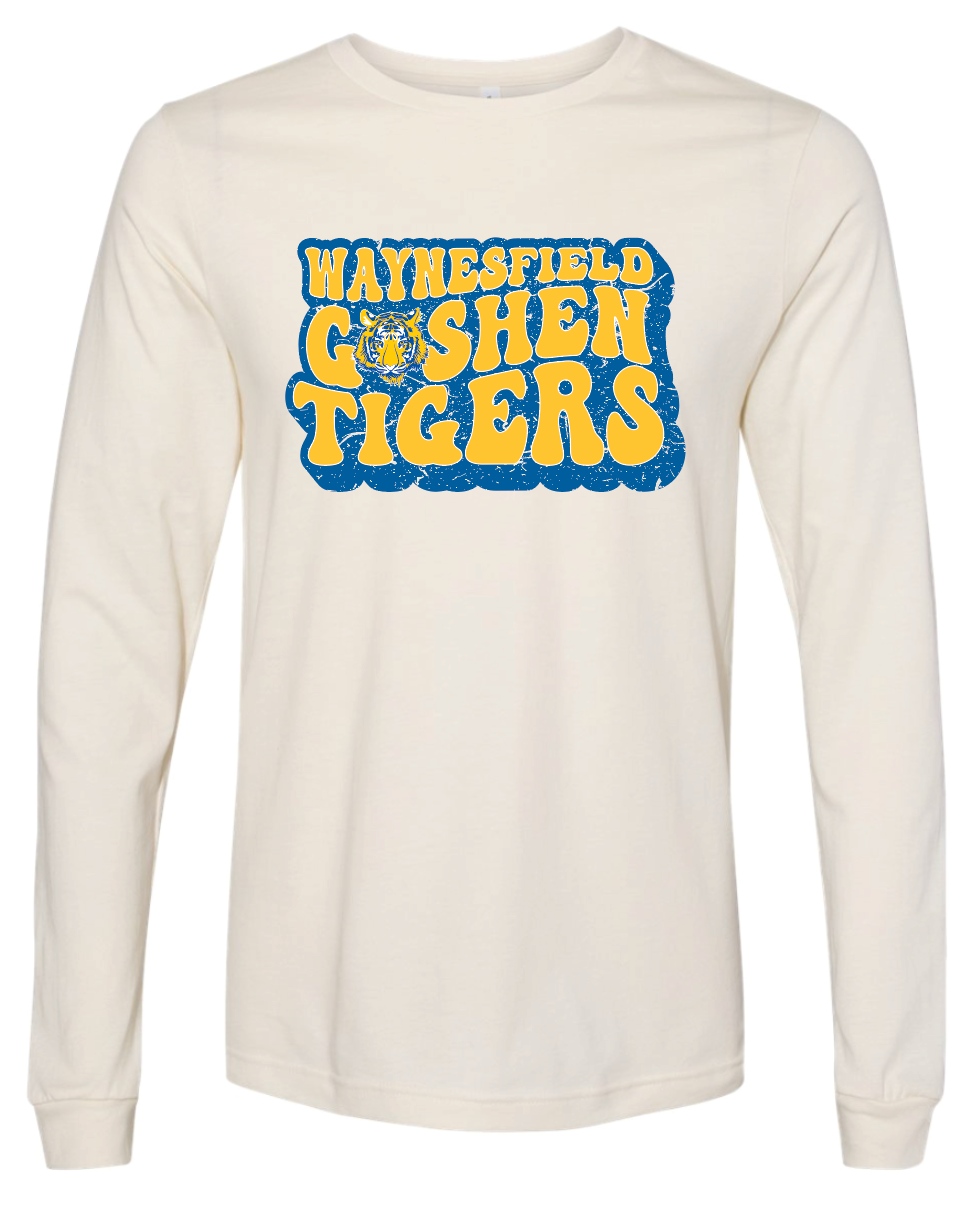 Waynesfield Bubble Print Long Sleeve- Adult