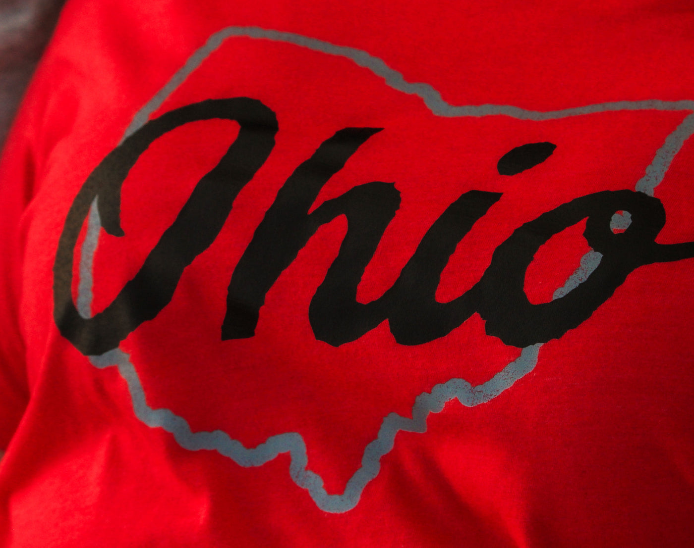 Ohio Outline Triblend Tee- Unisex