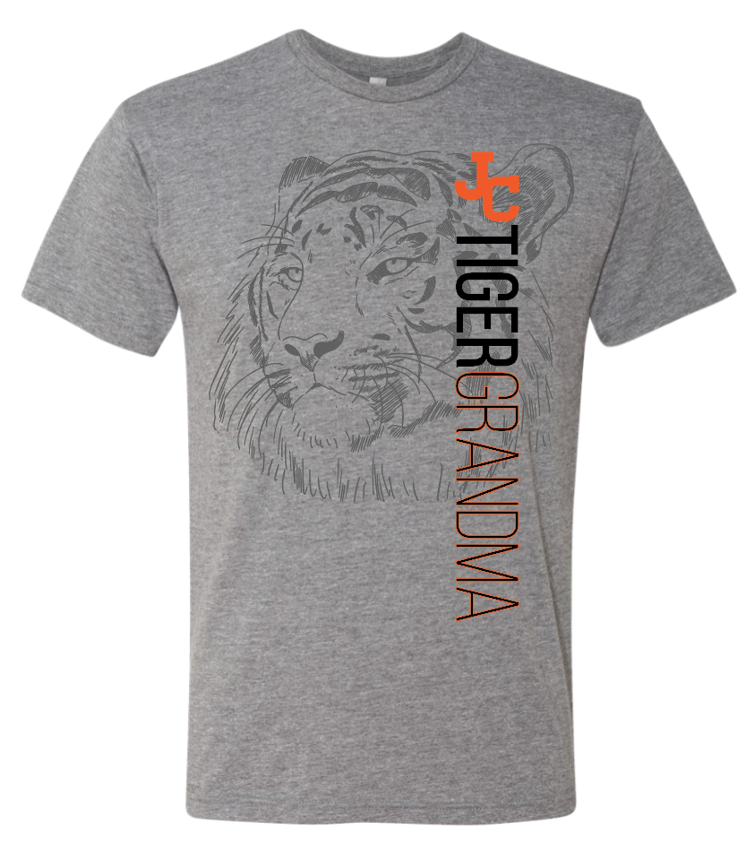 JC Tiger Grandma Short Sleeve- Triblend