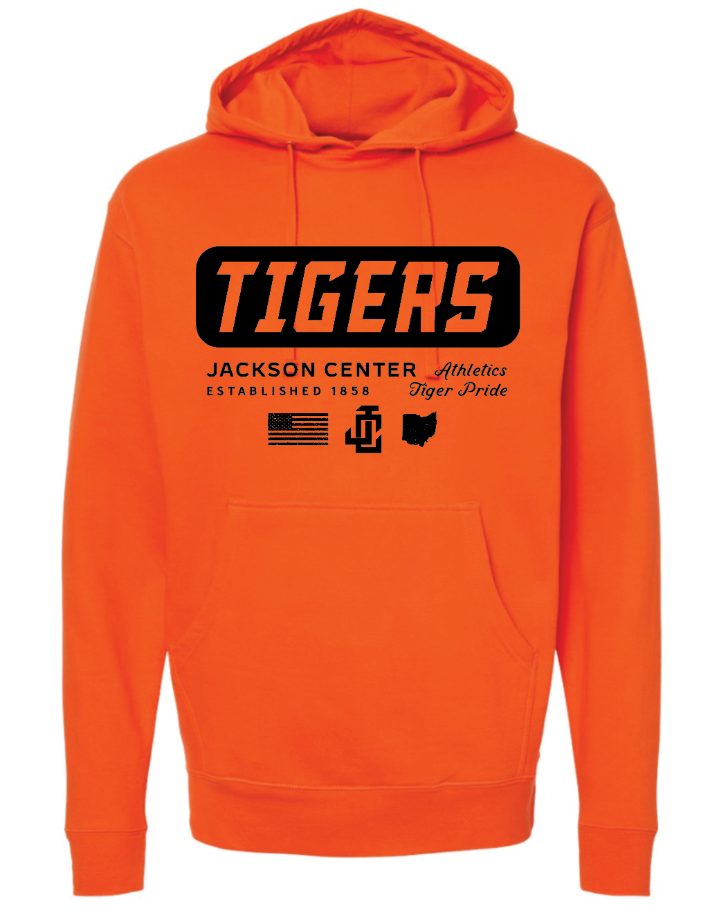 Tiger Pride Midweight Hoodie