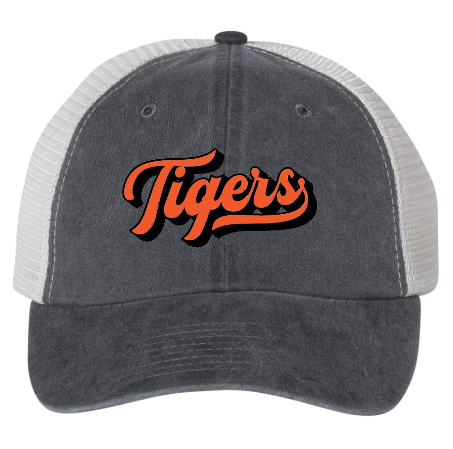 Women's Tigers Script Vintage Hat