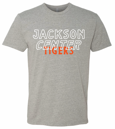 Youth Jackson Center Tigers Vintage Triblend Tee