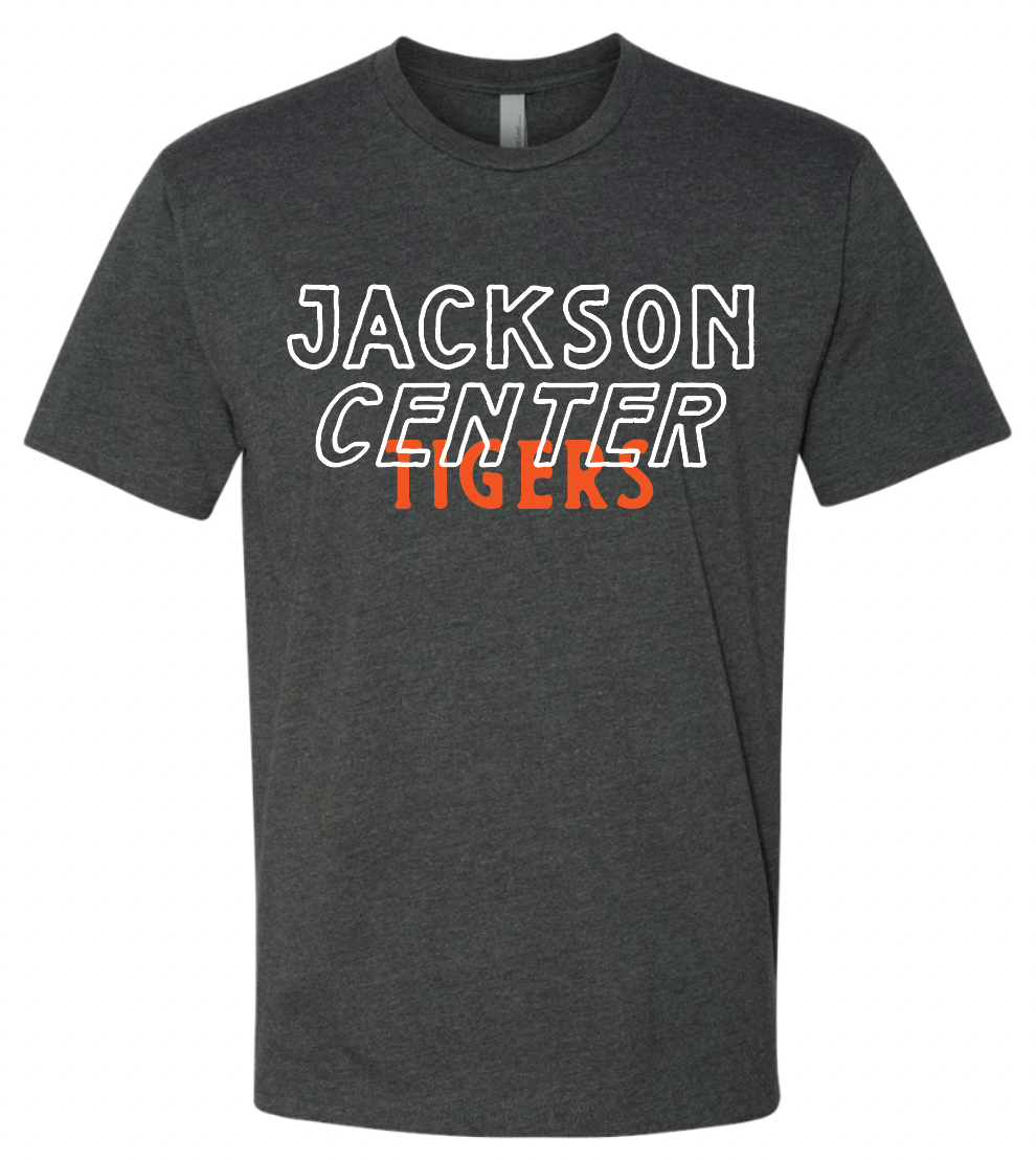 Jackson Center Tigers Vintage Triblend Tee