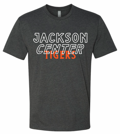 Jackson Center Tigers Vintage Triblend Tee