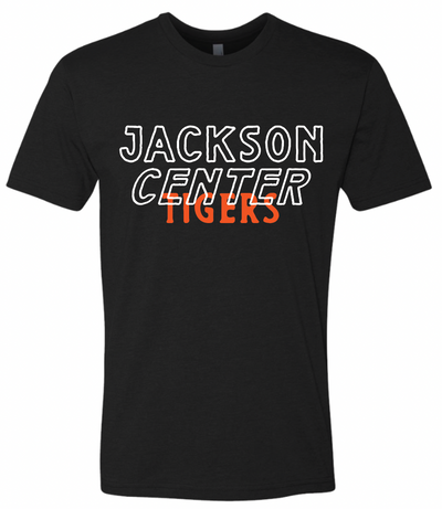 Jackson Center Tigers Vintage Triblend Tee