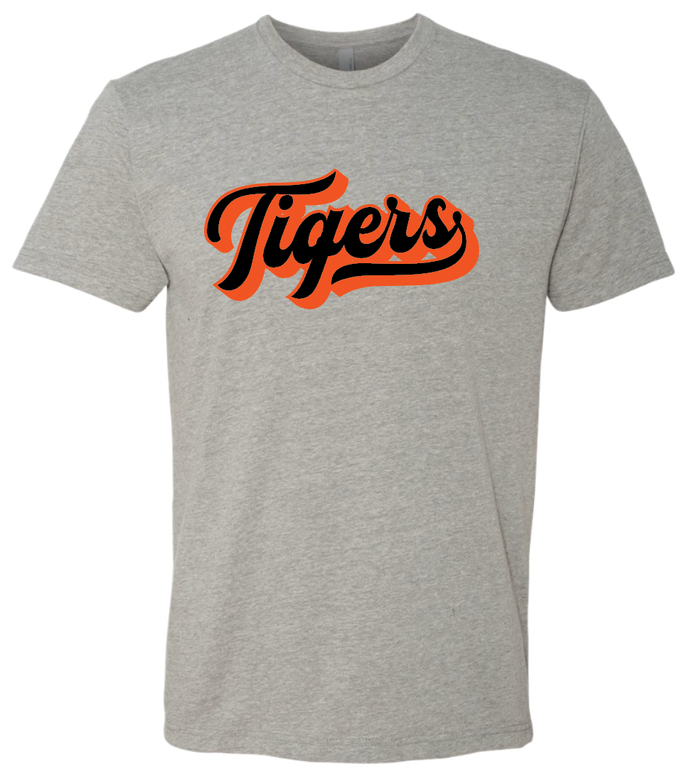 Youth Jackson Center Tigers Script Triblend Tee