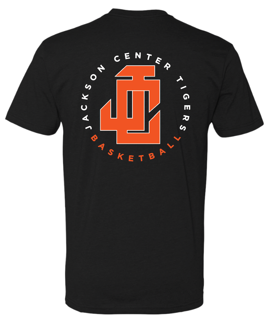 JC Basketball Front & Back Triblend Tee