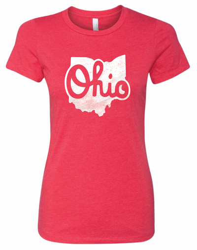 Women's Ohio Vintage Triblend Tee