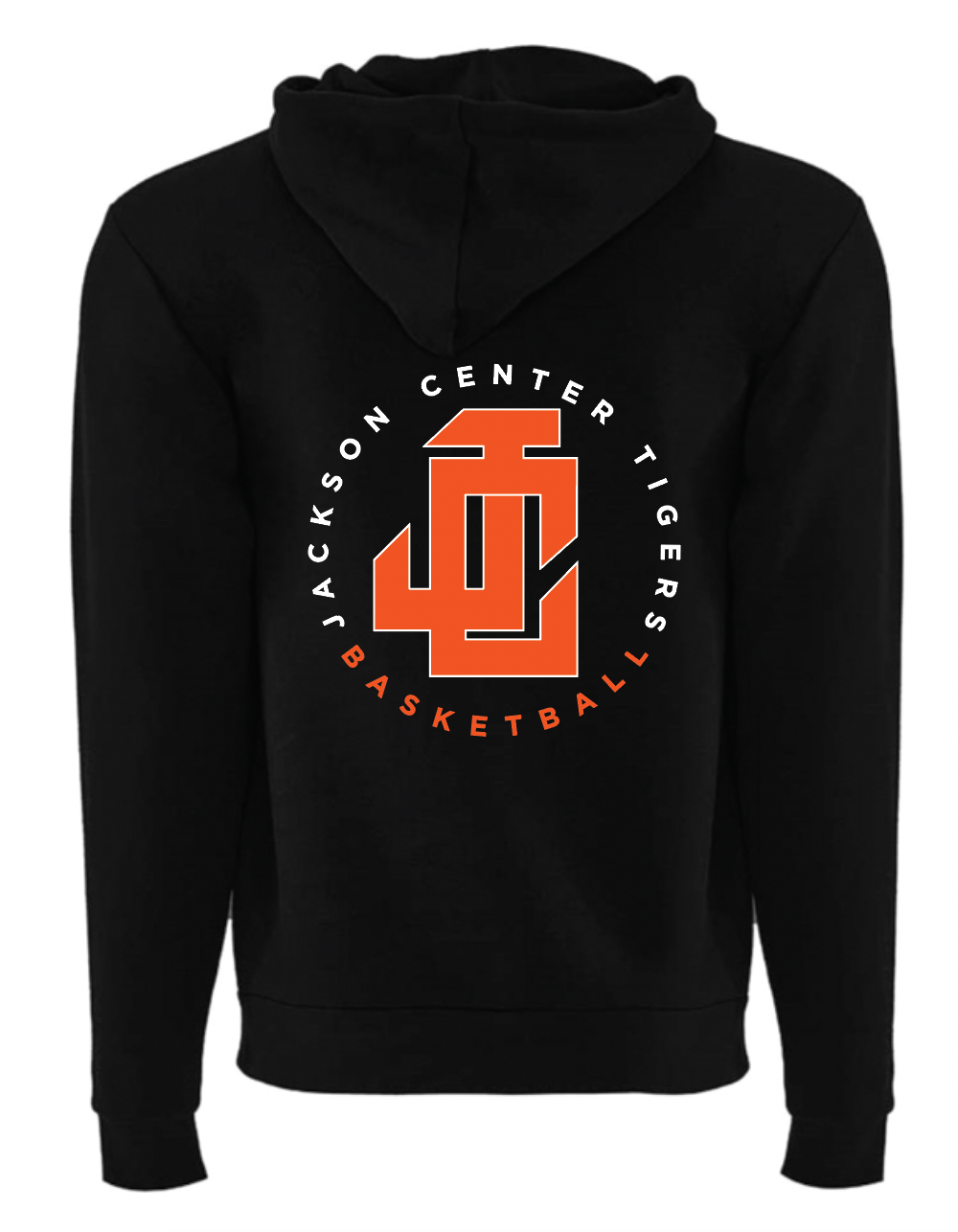 JC Basketball Front & Back Full-Zip Hoodie