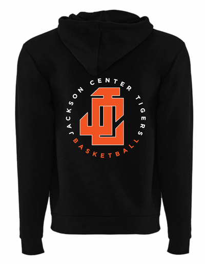 JC Basketball Front & Back Full-Zip Hoodie