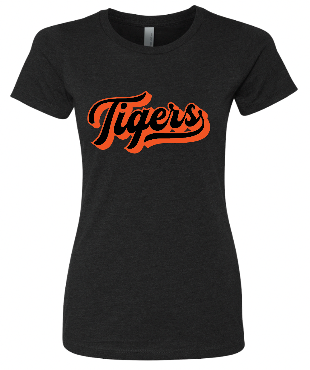 Women's Jackson Center Tigers Script Triblend Tee