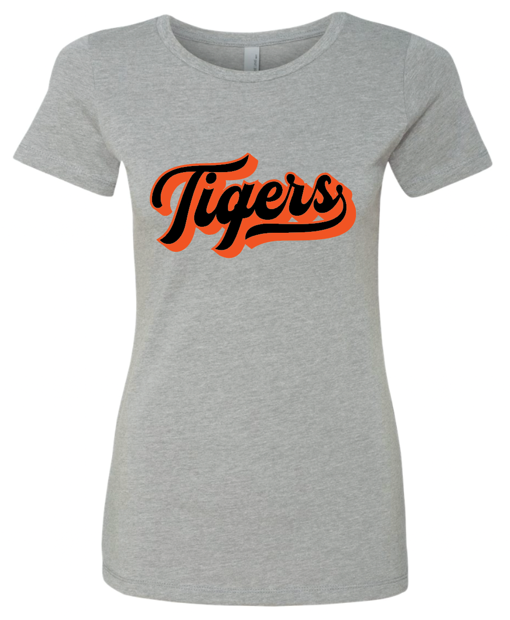 Women's Jackson Center Tigers Script Triblend Tee