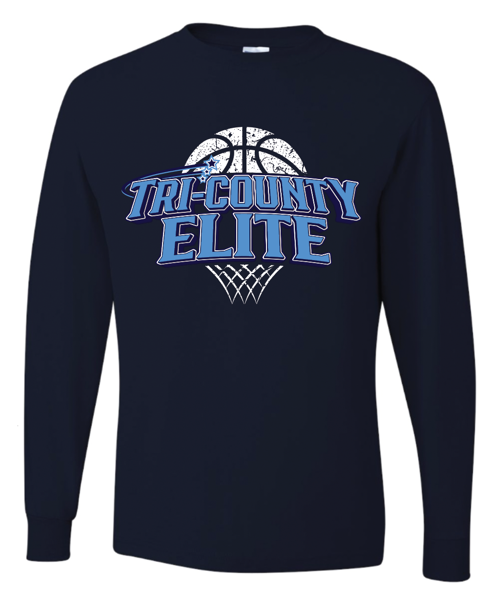 Tri-County Elite AAU Basketball Long Sleeve