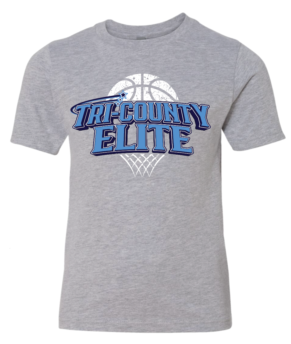 Tri-County Elite AAU Basketball Youth Triblend