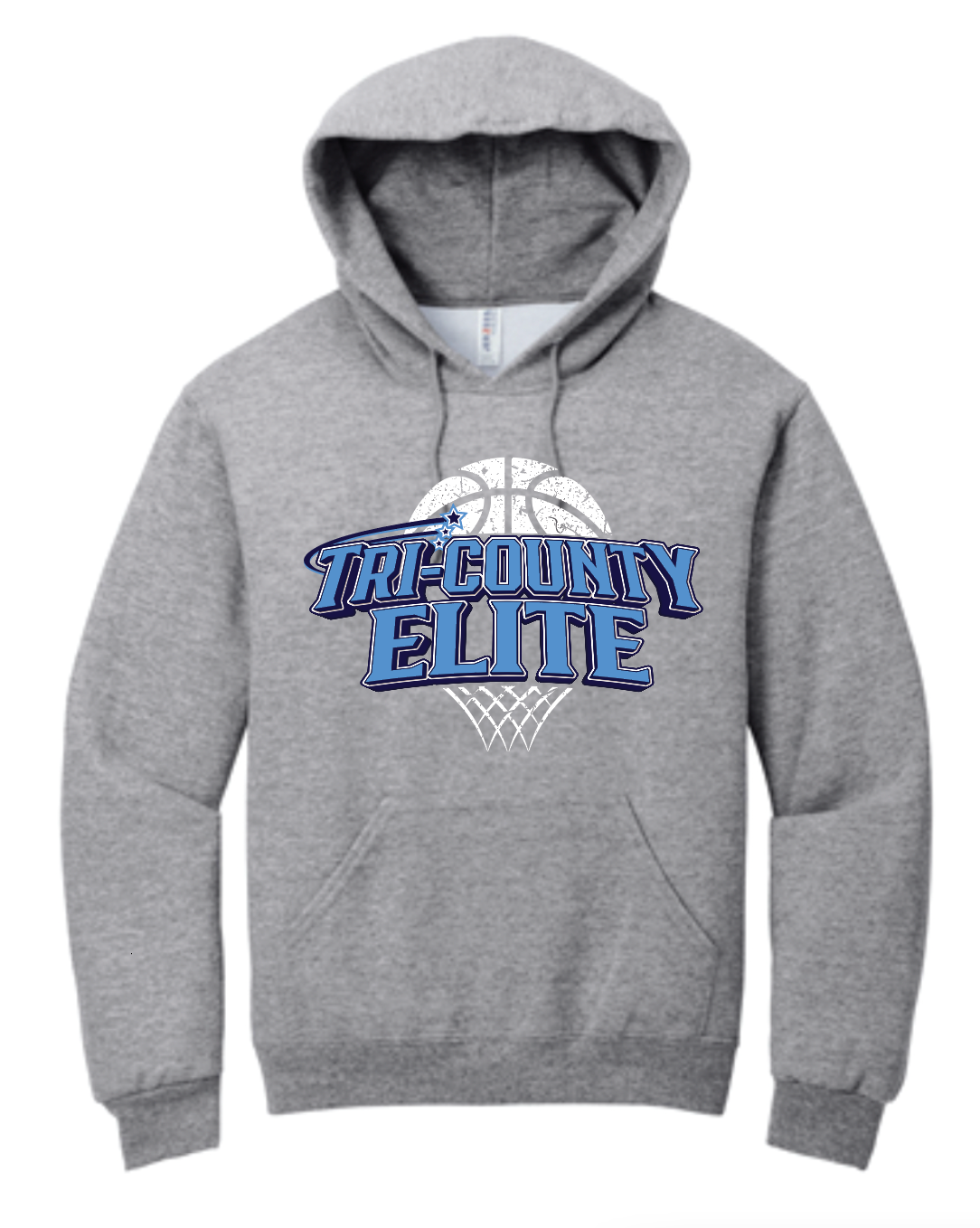 Tri-County Elite AAU Basketball Hooded Sweatshirt